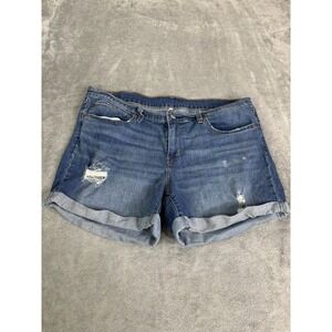 Levi's Cut-Off Denim Jean Shorts Women's Size 33 Blue